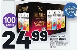 Metro BOISSON DE MALT BACARDI+ BREEZER | BACARDI+ BREEZER MALT DRINK offer