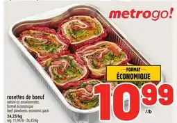 Metro ROSETTES DE BOEUF | BEEF PINWHEELS offer