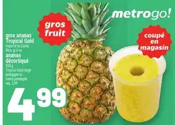 Metro TROPICAL GOLD LARGE | TROPICAL GOLD LARGE PINEAPPLE offer