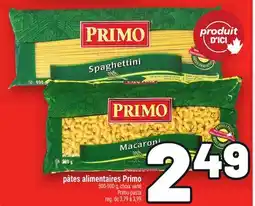 Metro PÂTES ALIMENTAIRES PRIMO | PRIMO PASTA offer