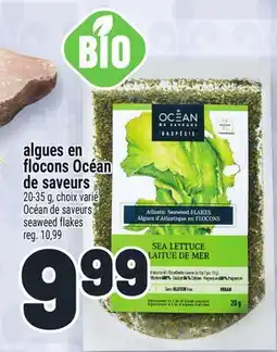 Metro ALGUES EN FLOCONS OCÉAN DE SAVEURS | OCÉAN DE SAVEURS SEAWEED FLAKES offer
