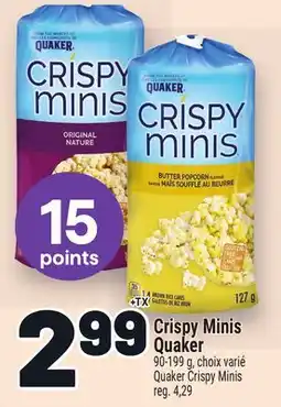 Metro CRISPY MINIS QUAKER | QUAKER CRISPY MINIS offer