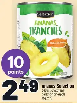 Metro ANANAS SELECTION | SELECTION PINEAPPLE offer