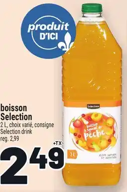 Metro BOISSON SELECTION | SELECTION DRINK offer