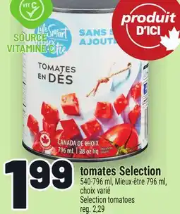 Metro TOMATES SELECTION | SELECTION TOMATOES offer