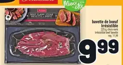 Metro BAVETTE DE BOEUF IRRÉSISTIBLE | IRRÉSISTIBLE BEEF BAVETTE offer