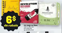 Metro VIN ROUGE OU BLANC | RED OR WHITE WINE offer
