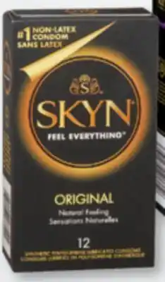 Familiprix SKYN, Condoms Selected condoms offer