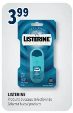 Familiprix LISTERINE, Selected buccal products offer