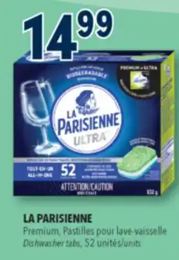Familiprix LA PARISIENNE, Premium, Dishwasher tabs, 52 units offer