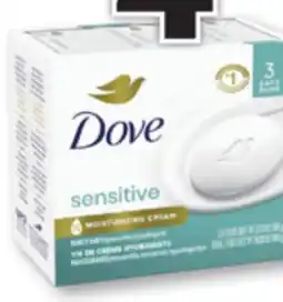 Familiprix DOVE or DOVE MEN CARE, Soap, 3x 106g offer