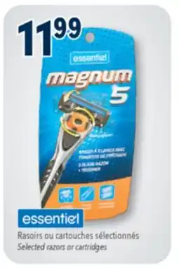 Familiprix Selected razors or cartridges offer
