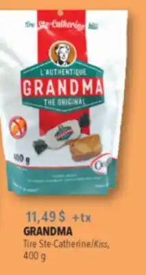 Familiprix GRANDMA, Tire Ste-Catherine/Kiss, 400 g offer
