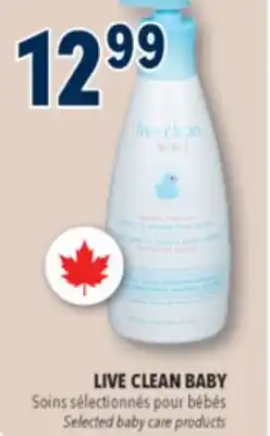 Familiprix LIVE CLEAN BABY, Selected baby care products offer
