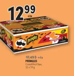 Familiprix PRINGLES, Chips, 32 x 19 g offer