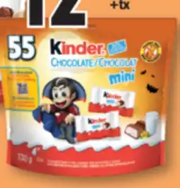 Familiprix KINDER, Mini, Chocolate, 55 pieces offer