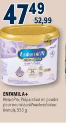 Familiprix ENFAMIL A+, NeuroPro, Powdered infant formula, 553 g offer