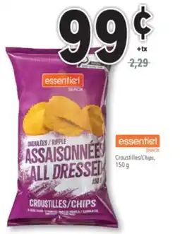 Familiprix ESSENTIEL Chips 150g offer