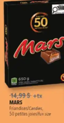 Familiprix MARS, Candies, 50 fun size offer