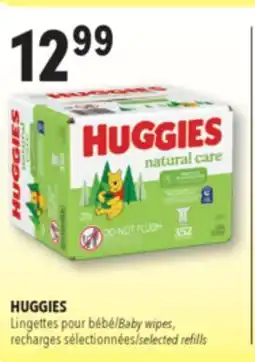 Familiprix HUGGIES, Baby wipes, recharges selected refills offer