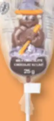 Familiprix LAURA SECORD, Milk chocolate lollipop, 25 g offer