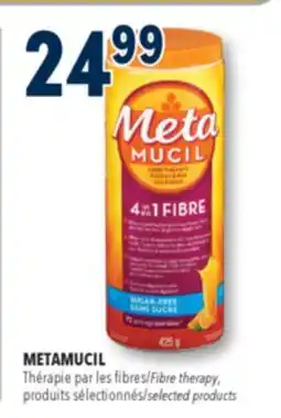 Familiprix METAMUCIL, Fibre therapy, selected products offer