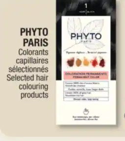 Jean Coutu PHYTO PARIS Selected hair colouring products offer