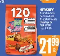 Jean Coutu HERSHEY Assorted treats offer