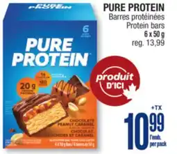 Jean Coutu PURE PROTEIN Protein bars offer