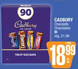 Jean Coutu CADBURY Chocolates offer