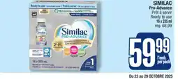 Jean Coutu SIMILAC Pro-Advance Ready to use offer