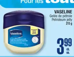 Jean Coutu VASELINE Petroleum jelly offer
