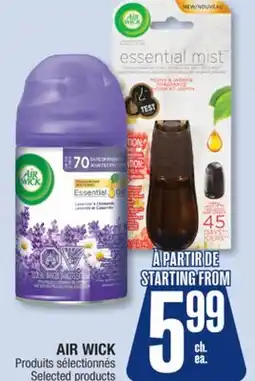 Jean Coutu AIR WICK Selected products offer