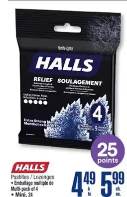 Jean Coutu HALLS Lozenges offer