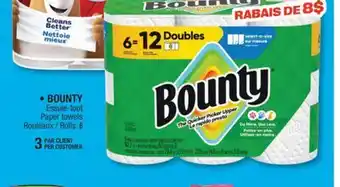 Jean Coutu BOUNTY Paper towels offer