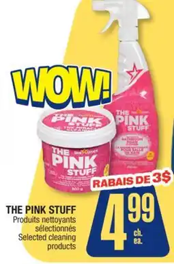 Jean Coutu THE PINK STUFF Selected cleaning products offer