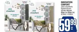 Jean Coutu INNOVATION CONFORT Heated throws offer