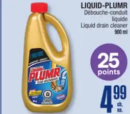Jean Coutu LIQUID-PLUMR Liquid drain cleaner offer