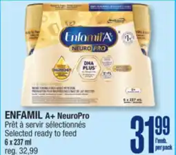 Jean Coutu ENFAMIL A+ NeuroPro Selected ready to feed offer