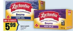 Marché Adonis BEURRE LACTANTIA | LACTANTIA BUTTER offer