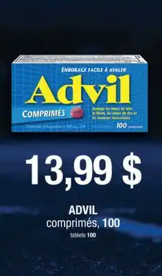 Jean Coutu ADVIL tablets offer