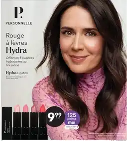 Jean Coutu PERSONNELLE Hydra Lipstick offer
