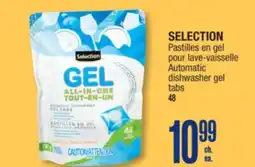 Jean Coutu SELECTION Automatic dishwasher gel offer
