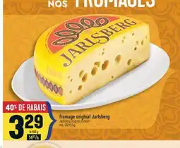 Marché Adonis FROMAGE ORIGINAL JARLSBERG | JARLSBERG ORIGINAL CHEESE offer
