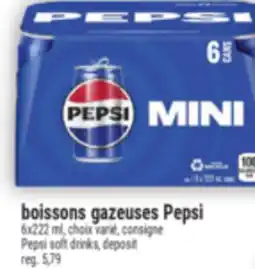 Marché Adonis BOISSONS GAZEUSES PEPSI | PEPSI SOFT DRINKS offer