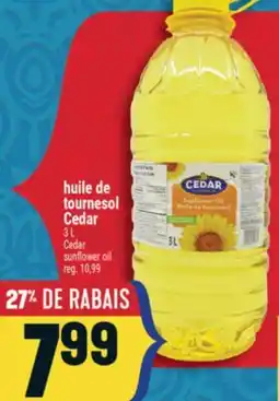 Marché Adonis HUILE DE TOURNESOL CEDAR | CEDAR SUNFLOWER OIL offer