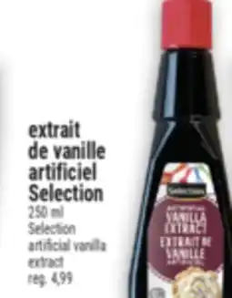 Marché Adonis EXTRAIT DE VANILLE ARTIFICIEL SELECTION | SELECTION ARTIFICIAL VANILLA EXTRACT offer