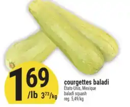 Marché Adonis COURGETTES BALADI | BALADI SQUASH offer