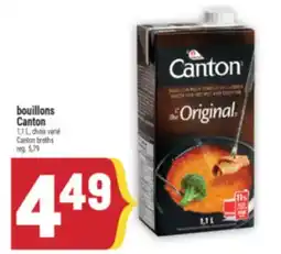 Marché Adonis BOUILLONS CANTON | CANTON BROTHS offer