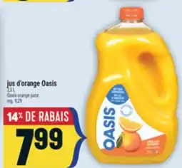 Marché Adonis JUS D'ORANGE OASIS | OASIS ORANGE JUICE offer